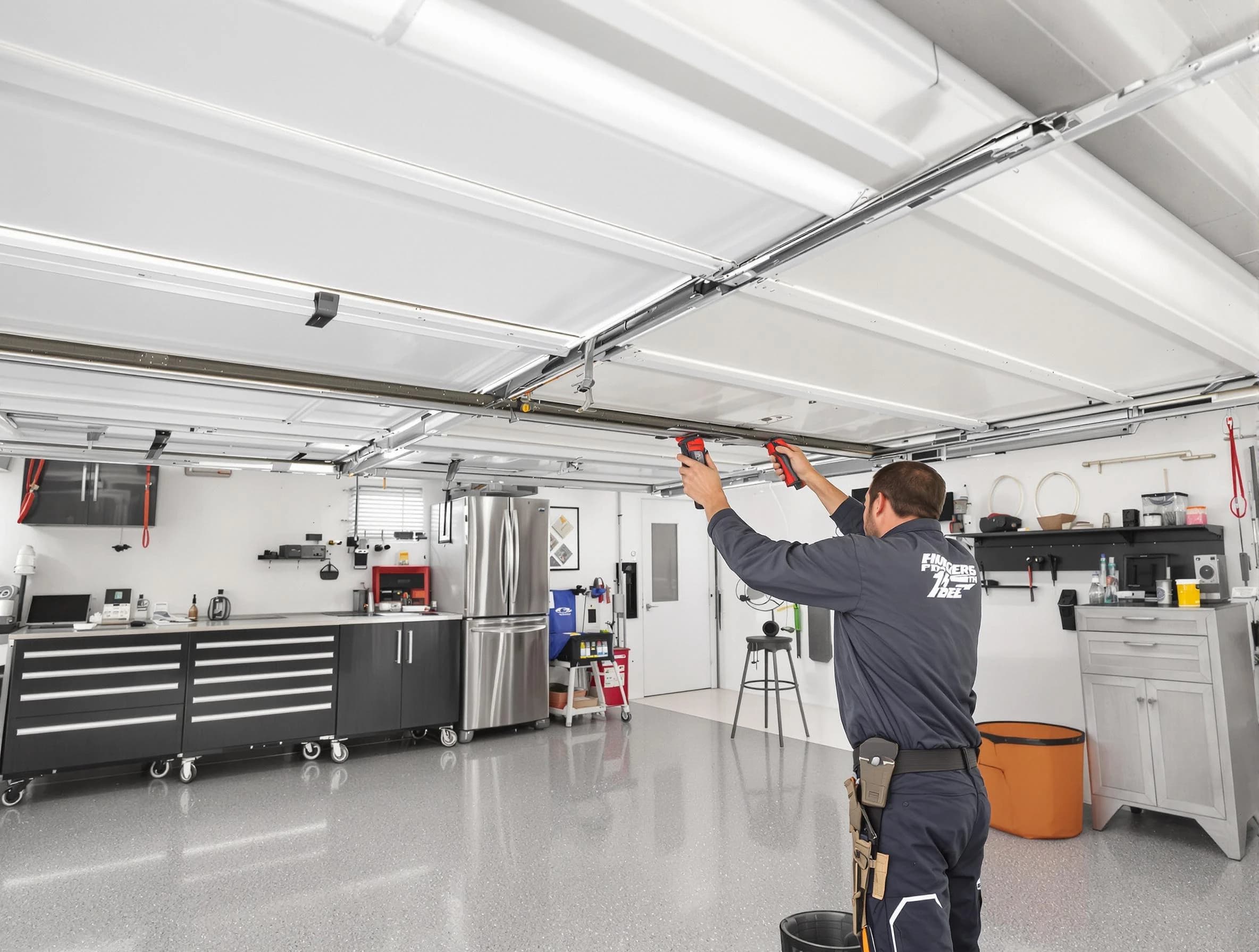 Overhead garage door repair service by Ken Caryl Garage Door Repair in Ken Caryl