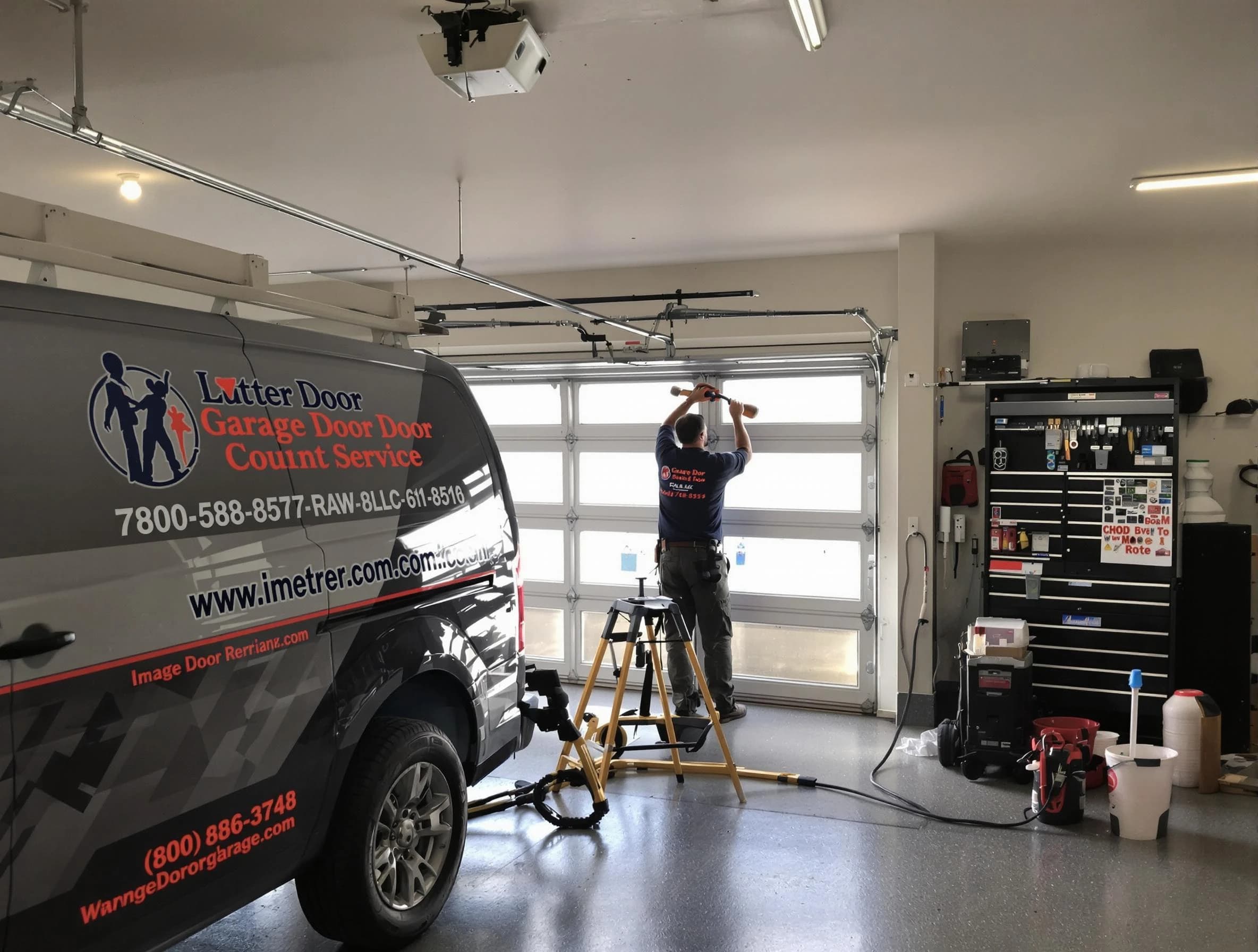 Ken Caryl Garage Door Repair rapid response team performing same-day repair in Ken Caryl