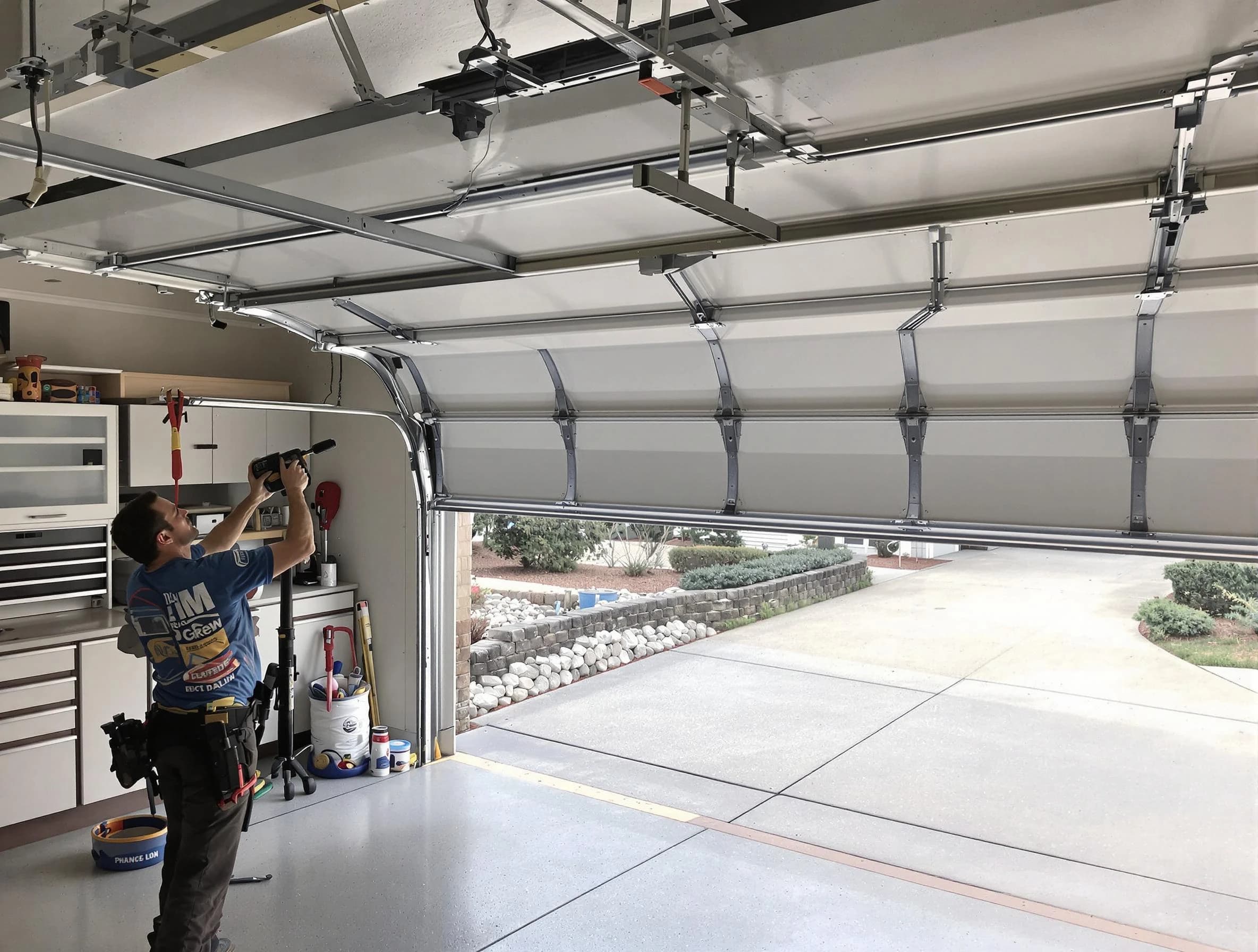 Garage door track repair service by Ken Caryl Garage Door Repair in Ken Caryl