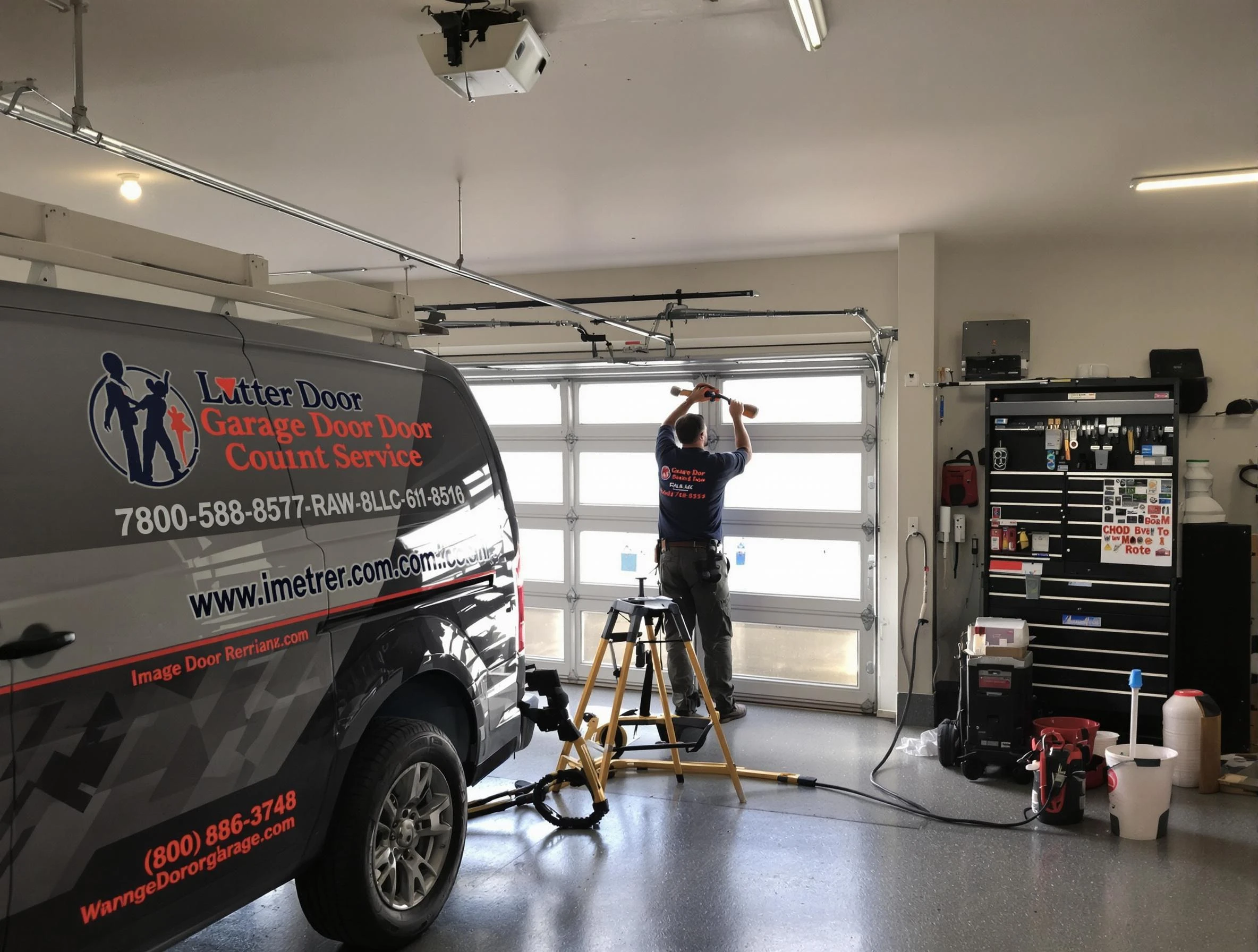 Ken Caryl Garage Door Repair rapid response team performing same-day repair in Ken Caryl