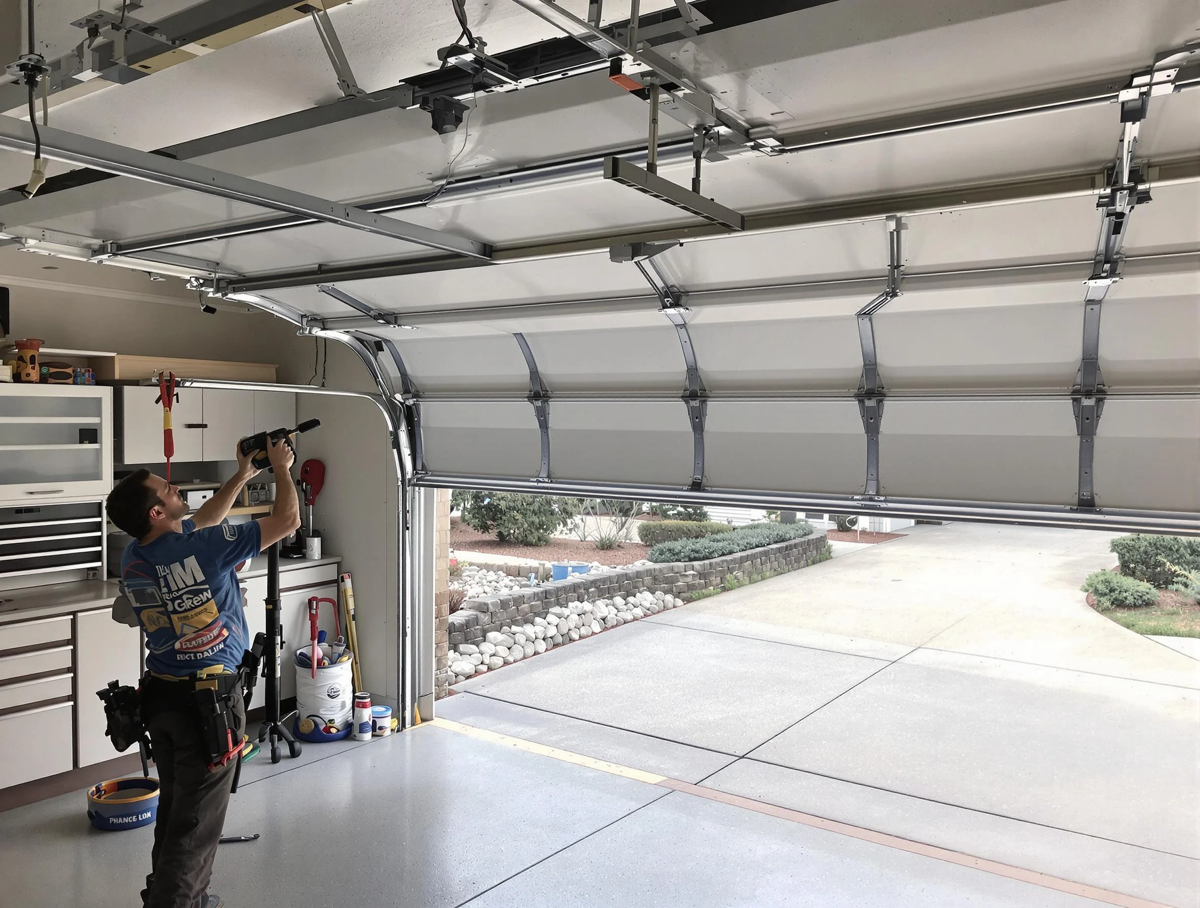 Garage door track repair service by Ken Caryl Garage Door Repair in Ken Caryl